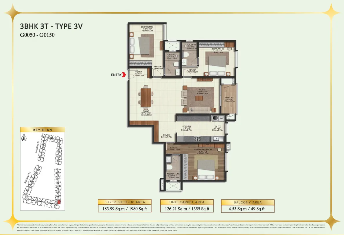 Brigade Eternia Floor Plan